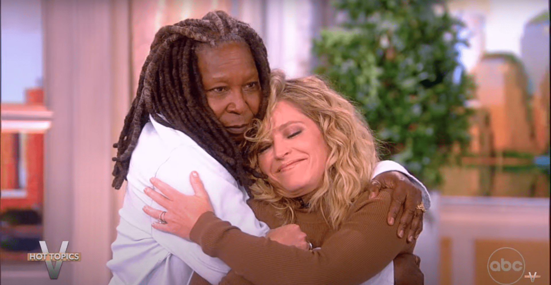 Whoopi Goldberg demonstrates the term 