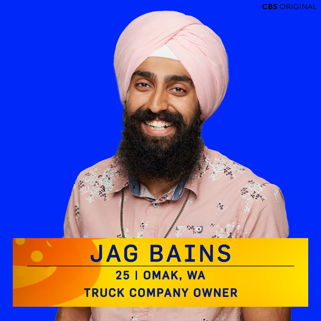 Jag Bains on 'Big Brother' Season 25 (@CBSBigBrother/Twitter)