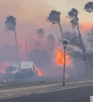 Maui wildfire continues to rage on (Jeff Melichar via ABC News/YouTube)