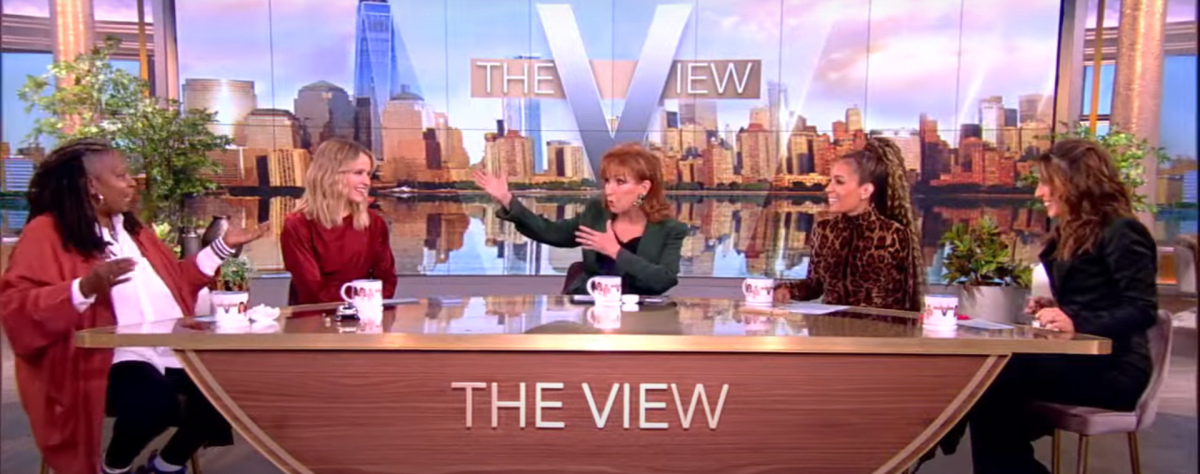 Whoopi Goldberg expresses her concern towards Joy Behar (The View/YouTube)