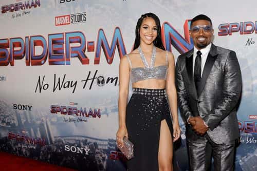 (L-R) Corinne Foxx and Jamie Foxx attend Sony Pictures' 