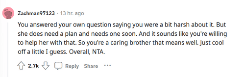 Reddit comment (Reddit)