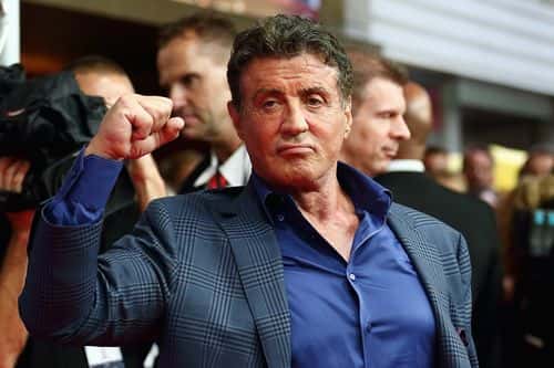 Sylvester Stallone attends the German premiere of the film 'The Expendables 3' at Residenz Kino on August 6, 2014 in Cologne, Germany.