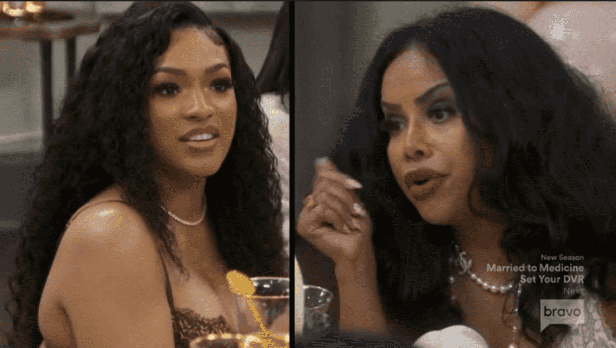 Drew Sidora and Fatum Alford in 'RHOA' Season 14 (Bravo)