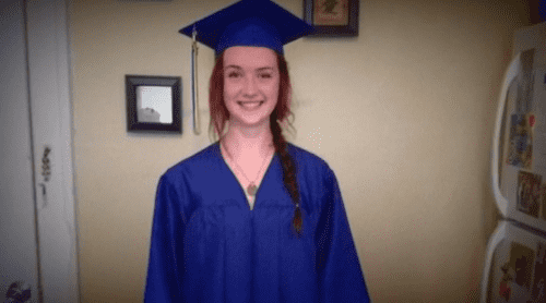 Morgan Bauer, 19, (11 Alive video screengrab)