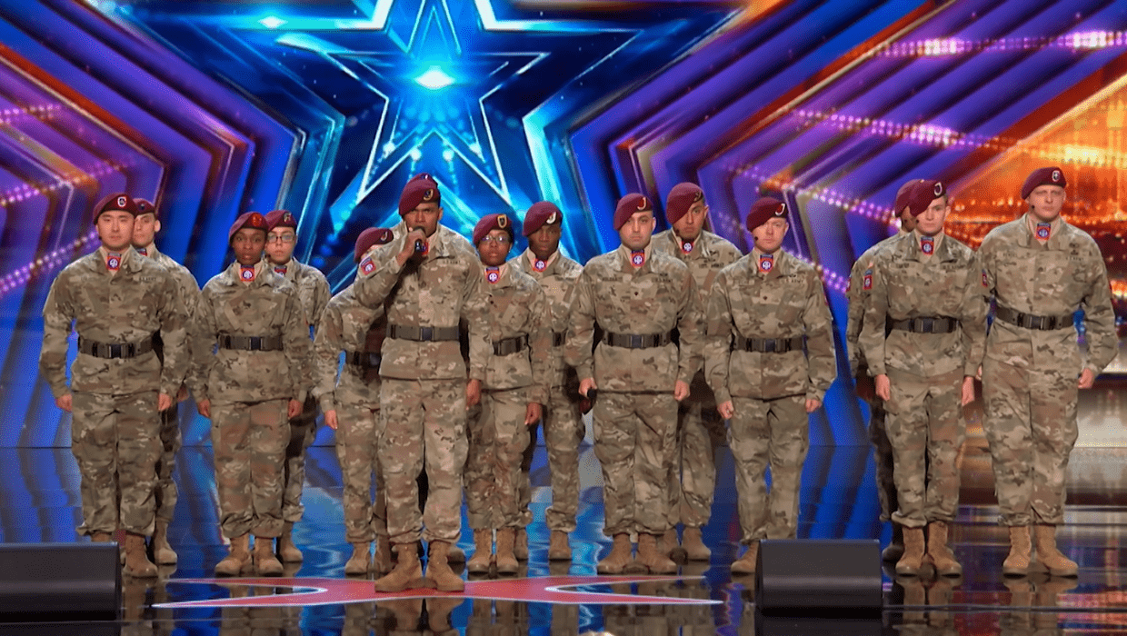 82nd Airborne Chorus on 'AGT' Season 18 (NBC)