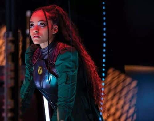 Quintessa Swindell as Cyclone in 'Black Adam' (Warner Bros)