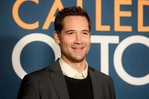 Manuel Garcia-Rulfo attends the Photo Call for Columbia Pictures 