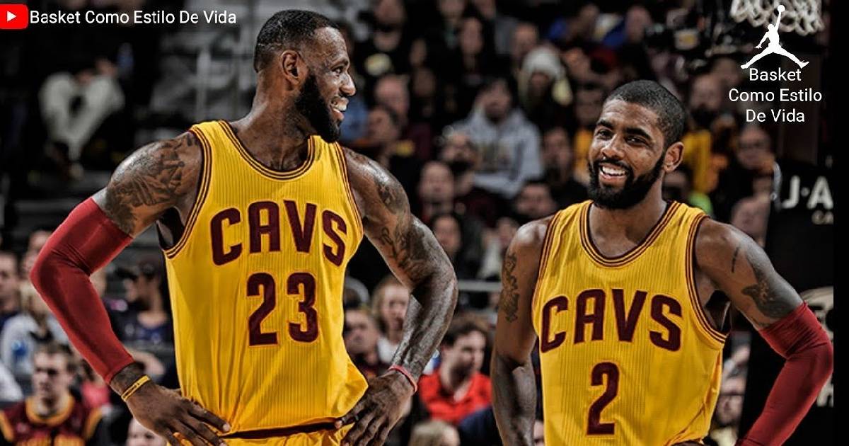 Kyrie Irving is shorter than Le'Born James (Basket Como Estilo de Vida/ YouTube)