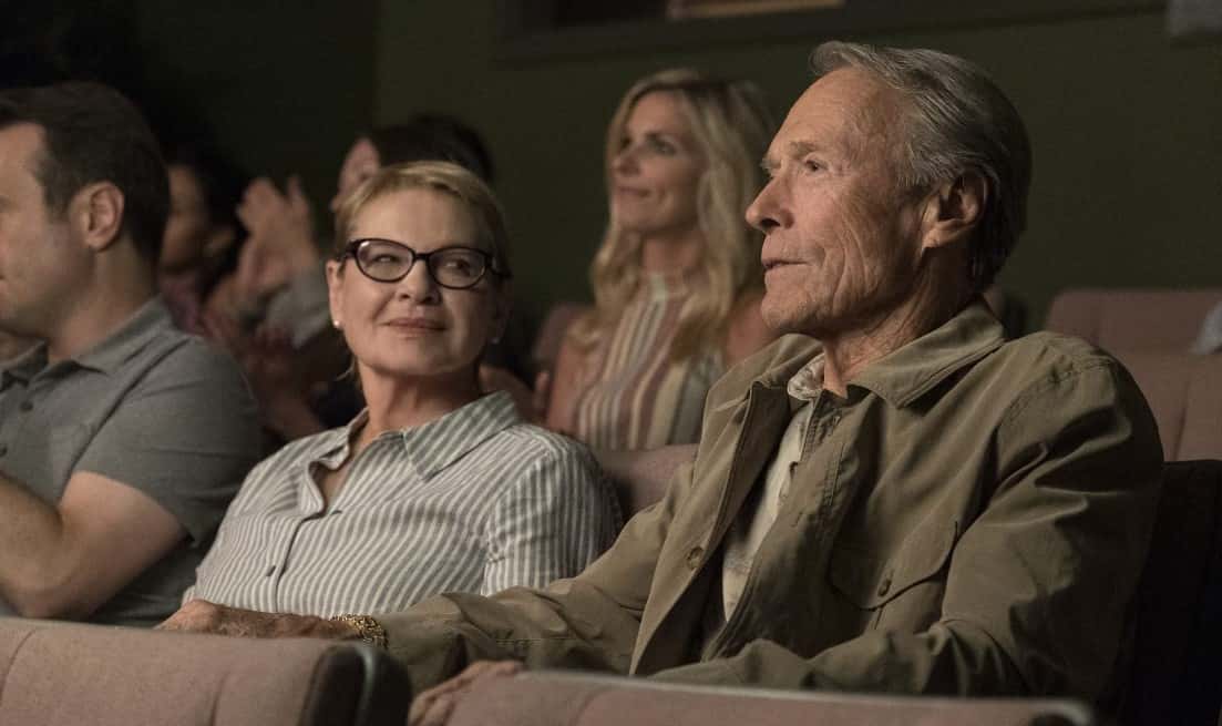 Clint Eastwood, Dianne Wiest, and Casey Corley in The Mule (IMDb)