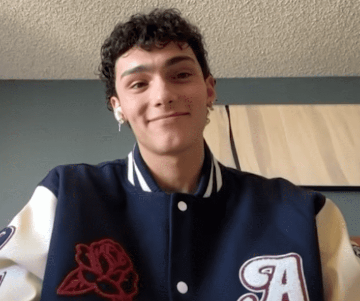 Juan Pablo says he does feel bad for those who might've been blocked by him standing up in front of them, but also says that they could've stood up too, solving the problem (@TMZ/Youtube)

