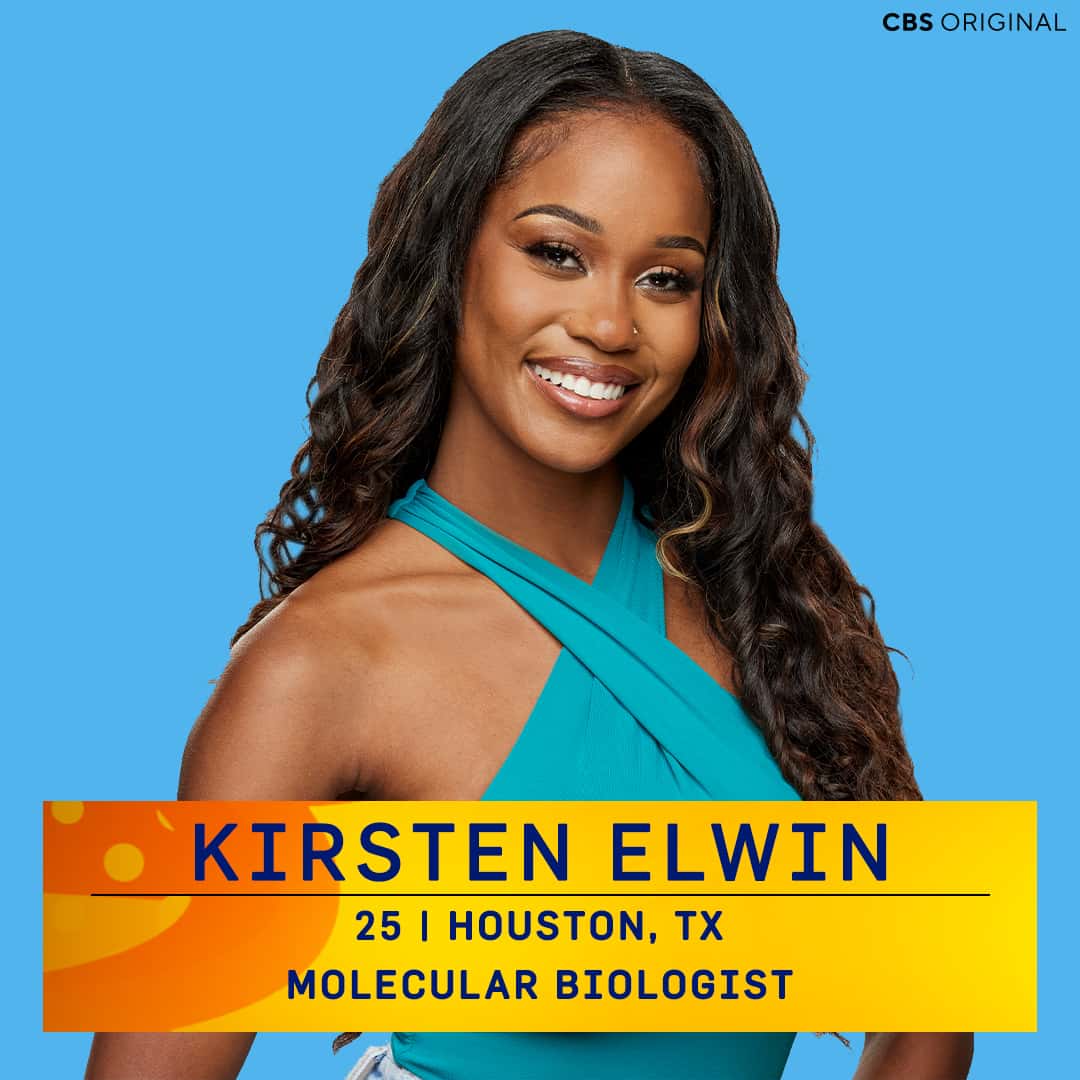 Kirsten Elwin on 'Big Brother' Season 25 (@CBSBigBrother/Twitter)