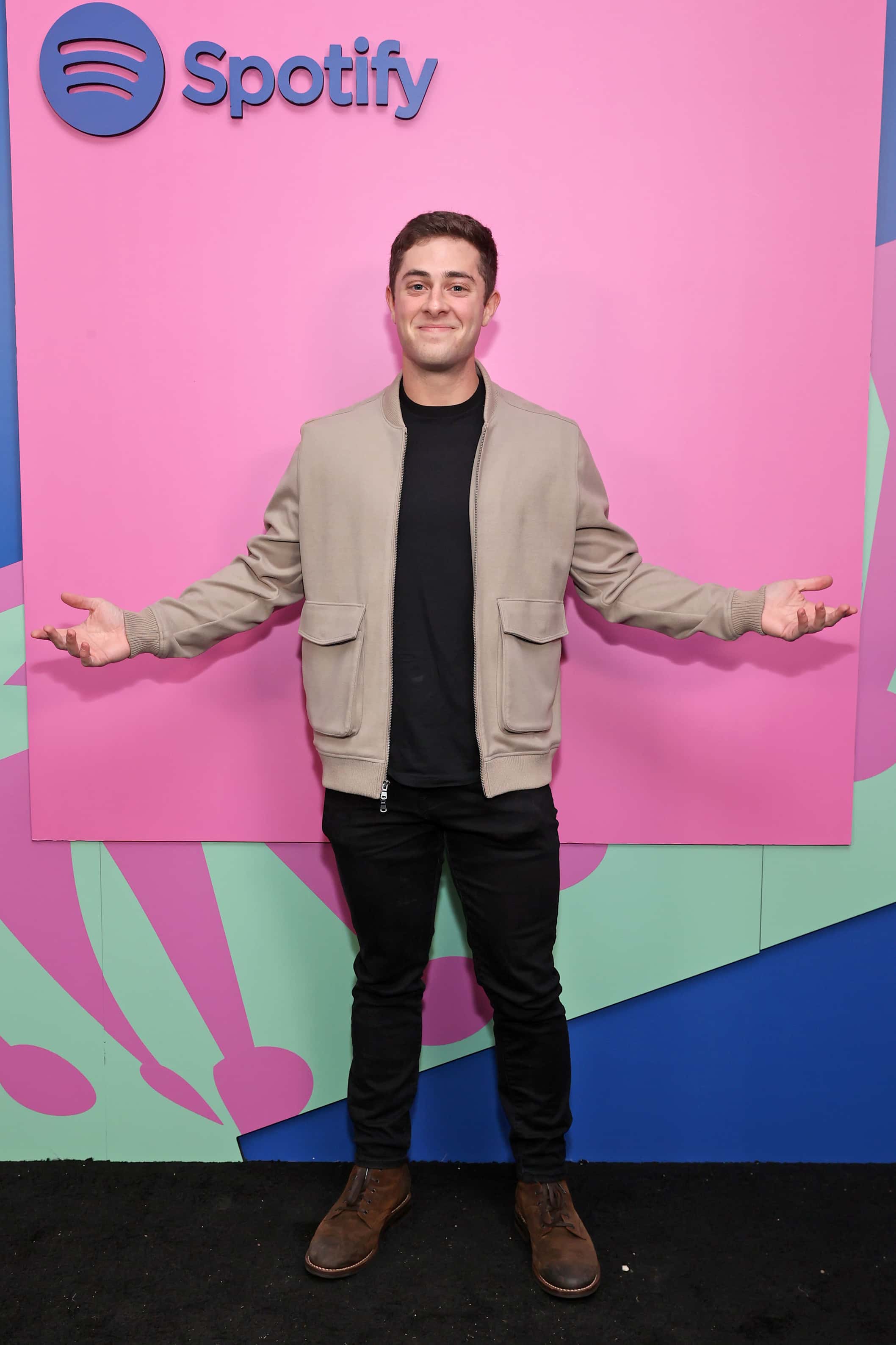 Jaren Lewison attends Spotify Celebrates Wrapped with “A Totally Normal Party for 2021” featuring a special performance by Gwen Stefani on December 14, 2021 in Los Angeles, California.