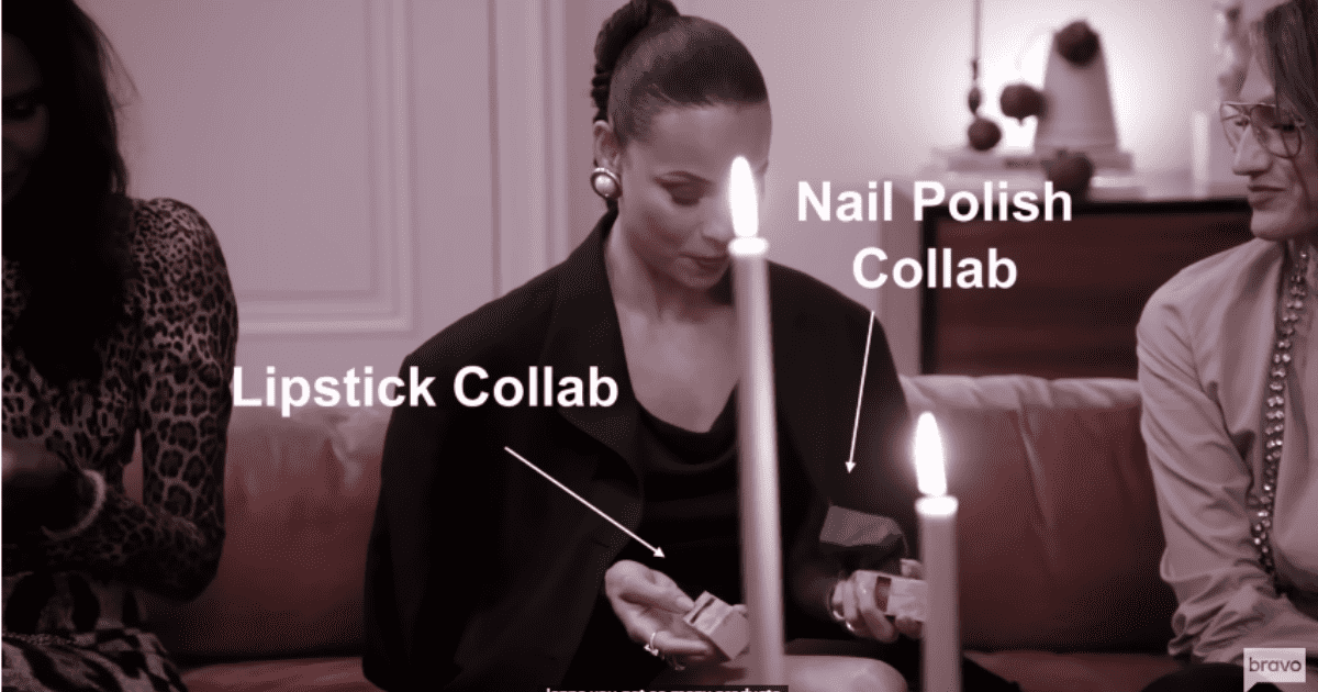 Jenna Lyons is accused by Sai De Silva of 'constantly' gifting sponsored goods to 'RHONY' Season 14 co-stars (Youtube/Bravo)
