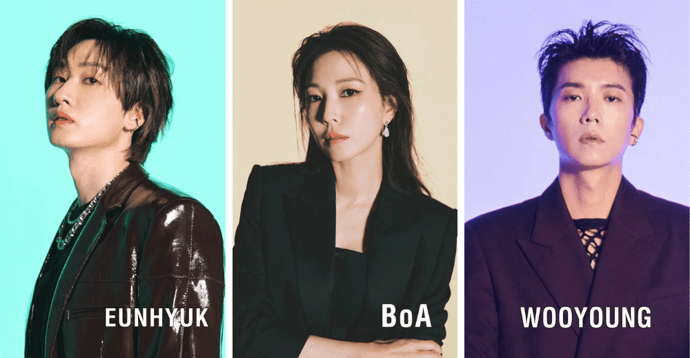 K-pop idols Eunhyuk, BoA, Wooyoung are the judges of 'Street Man Fighter' (@mnet_dance/Instagram)