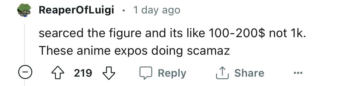 Comment section  from  livestream (Reddit.com) 