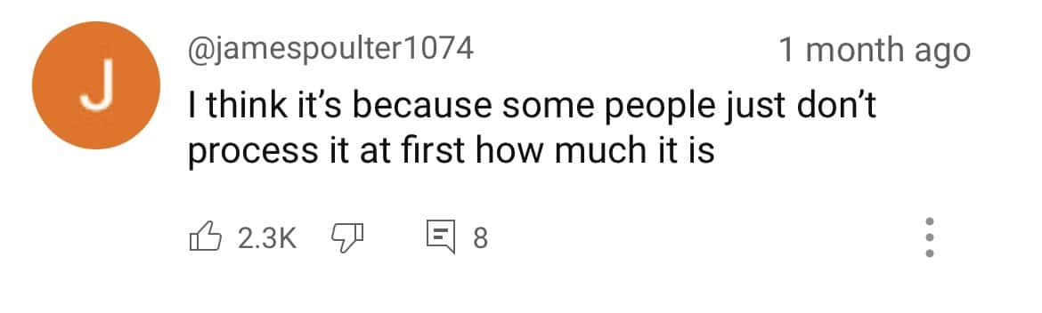 Comment section from MrBeast's interview(@financian) 
