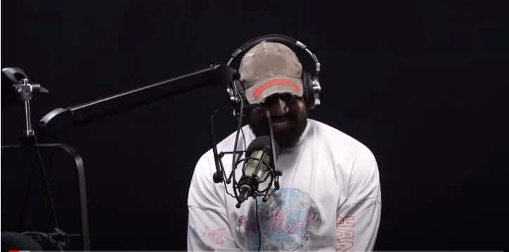 Kanye revealed that his children are with Kim '80% of the time' ( Alo Screenshot/YouTube)