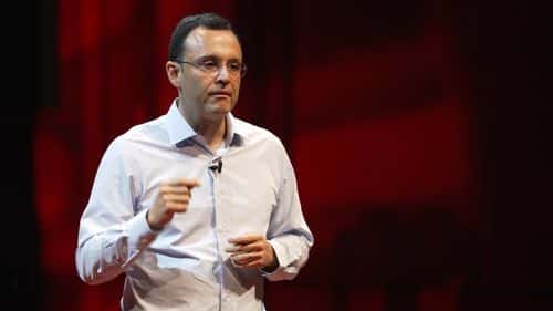 Dr Alex Jahanagir was another doctor who took care of the children (YouTube/ TED Talks)