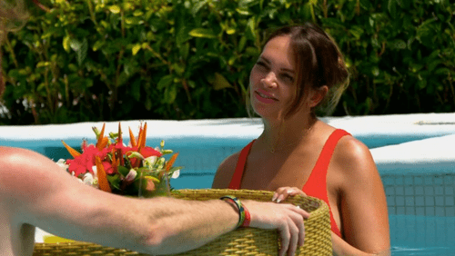 Clint's enthusiasm starts to wane when Gina repeatedly brings up her work (Lifetime)