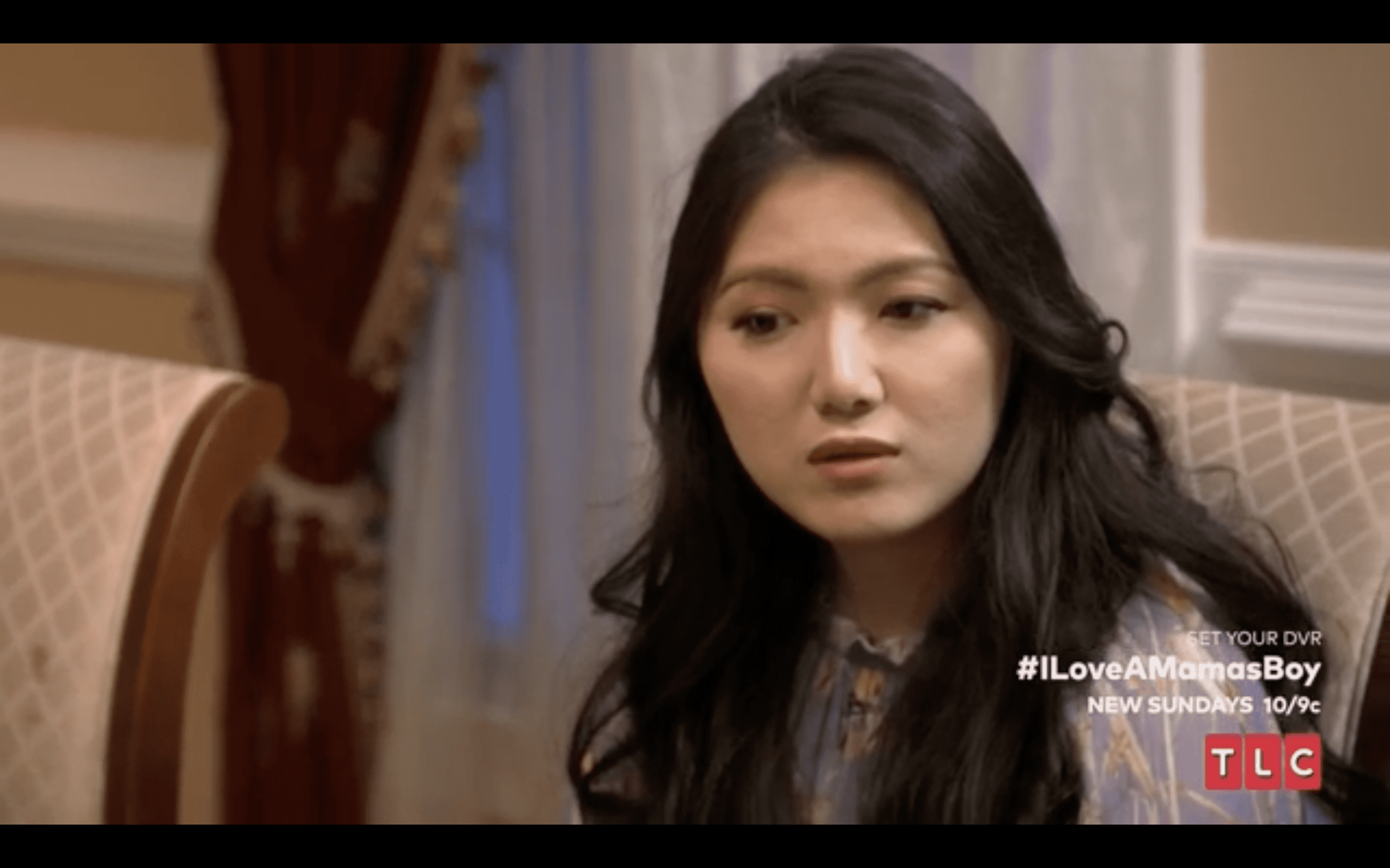 Emily in a still from 'I Love A Mama's Boy' (TLC)