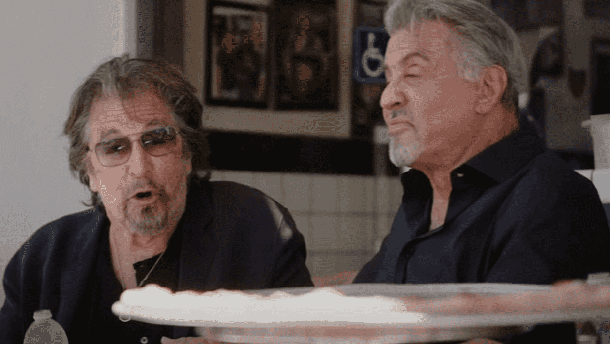 Al Paicno (L) to make a cameo on Sylvester Stallone's (R) reality series, 'The Family Stallone' (Youtube/Paramount+)