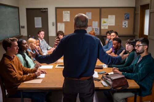 A still from 'Lucky Hank' Episode 1 (AMC)