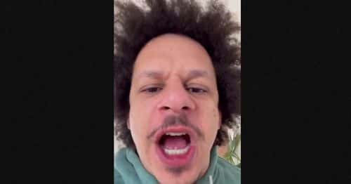 Eric Andre retaliates back by calling Chet Hanks a LIAR in an Instagram story. (Instagram/Eric Andre)