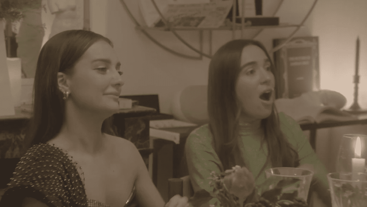 Victoria Zito and Margaux Lignel in 'Real Girlfriends in Paris' Season 1 episode 1 (NBC)