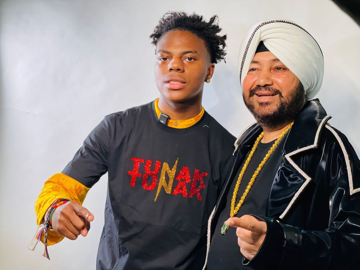 IShowSpeed shares 'Tunak Tunak' moment with Daler Mehndi (@dalermehndi/Twitter)