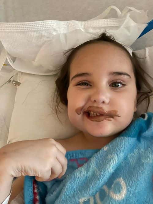 Delany Krings was tragically diagnosed with deadly brain cancer on October 31 and was given six to eight weeks to live. (Sara Geigar/Facebook)