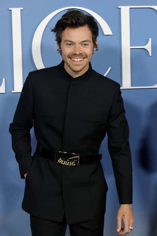 Harry Styles arrives at the Los Angeles premiere of 
