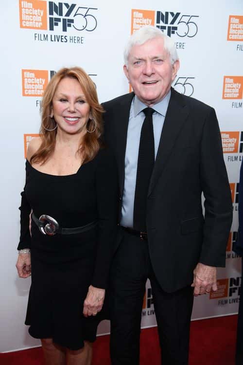 Marlo Thomas and Phil Donahue attend 55th New York Film Festival screening of