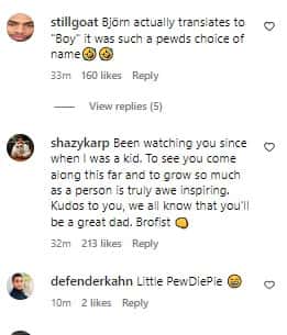 (@pewdiepie/Instagram)