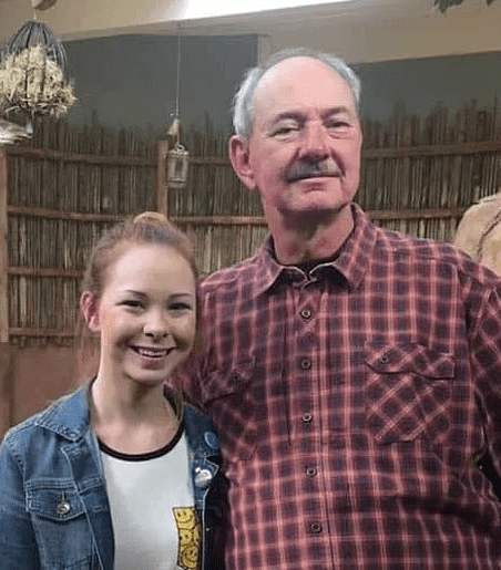 Andreas Probst with his daughter Taylor Probst (Facebook)