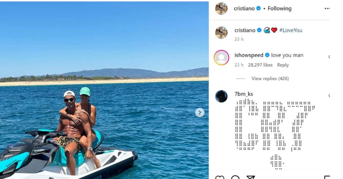 (@cristiano/Instagram)