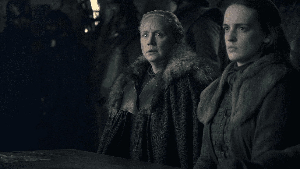 Gwendoline Christie and Megan Parkinson in Game of Thrones (2011) 