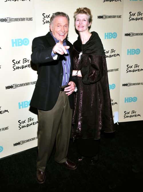 Dick Cavett and Martha Rogers attend HBO's New York Premiere of