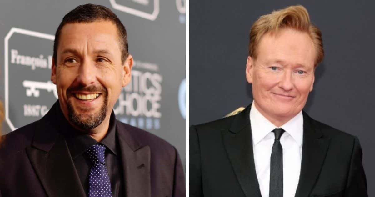 Adam Sandler and Conan O'Brien are neighbors (Getty Images)