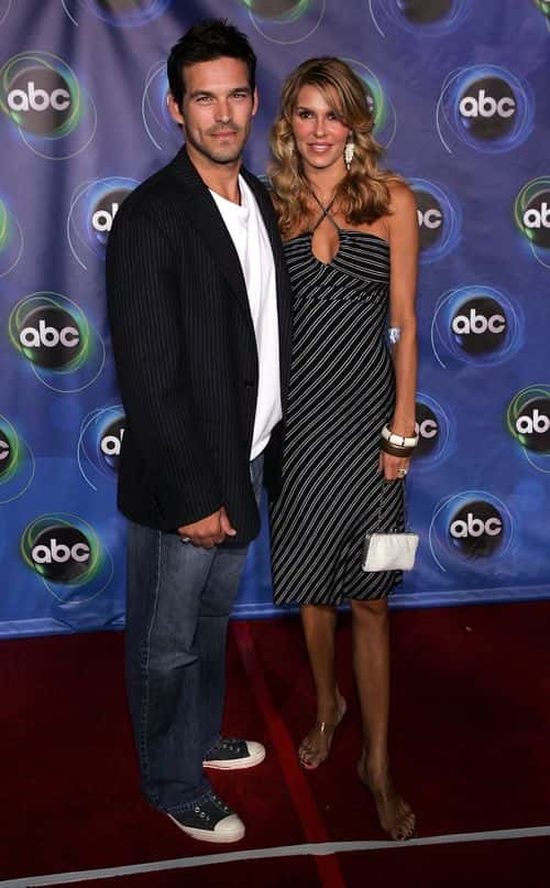 Actor Eddie Cibrian and wife Brandi Glanville arrives at the ABC TCA party at the Abby on July 27, 2005 in West Hollywood, California.