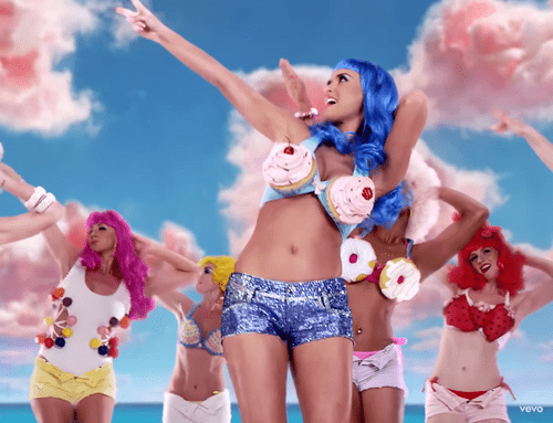 A still from the 'California Gurls' music video. (Katy Perry/Youtube)