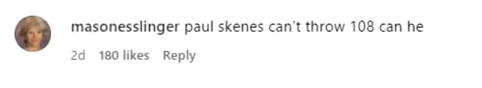 Olivia Dunne' fan's reaction (livvydunne/ Instagram)