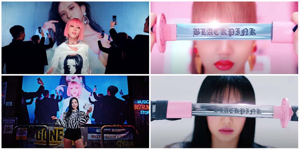 Jisoo and Lisa recreate scenes from old Blackpink music videos (BLACKPINK/YouTube)