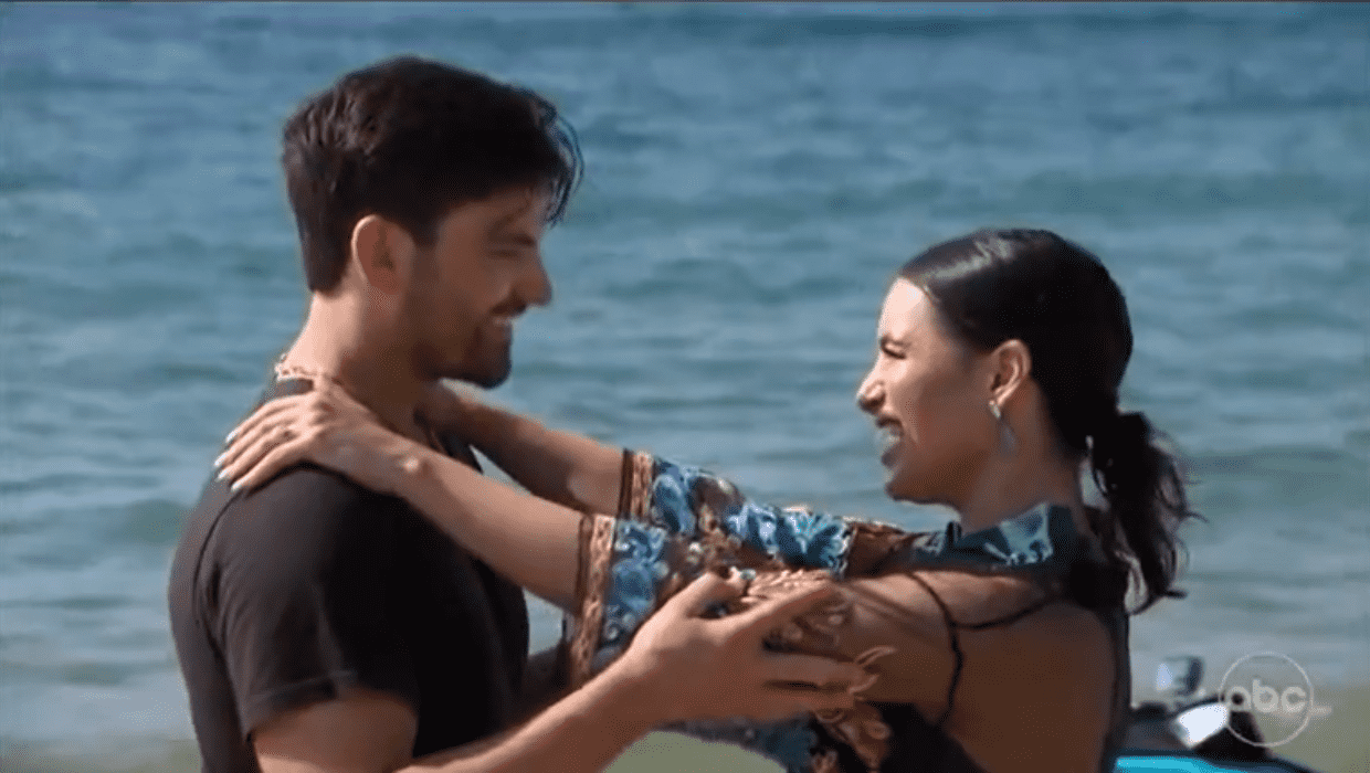 A still from 'Bachelor in Paradise' Season 8 promo on 'The Bachelorette' 2022 (ABC)