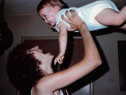 Shannon Cagle with little Desiree (Image provided by Desiree Cagle)