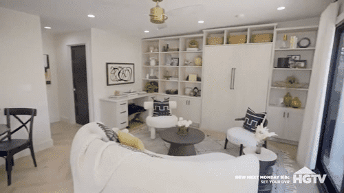 Sarita Williams' renovated new garage in 'Celebrity IOU' Season 4 Part 2 (HGTV)