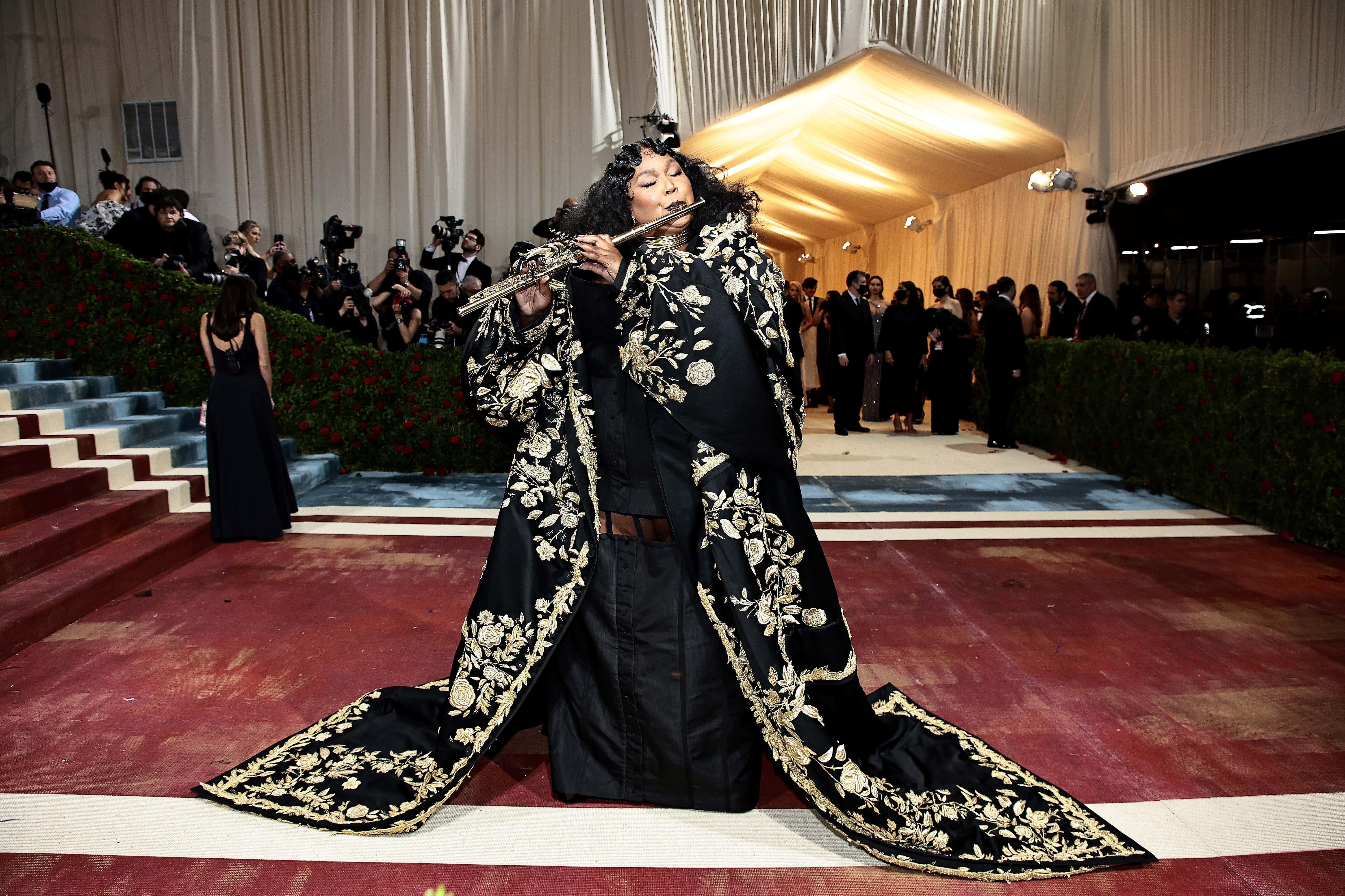 Lizzo attends The 2022 Met Gala Celebrating 