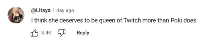 xQc's YouTube comments section (xQc/ YouTube)