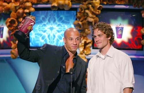 Vin Diesel and Paul Walker won Best Action Sequence for Fast and Furious at the 