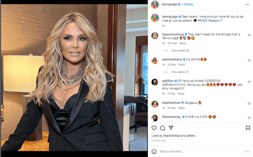 'RHOC' Tamra Judge (@tamrajudge/instagram)
